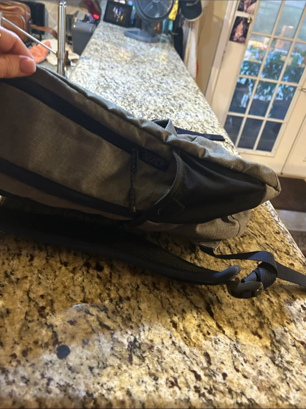 Gray Men's Timbuk2 Division Laptop Backpack, a versatile bag for travel